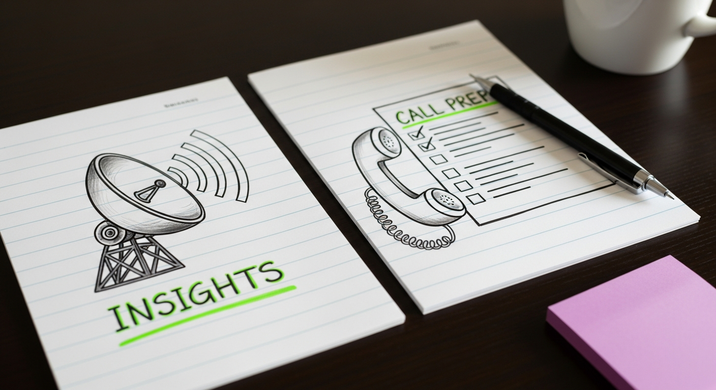 New in Data Surfer: Industry Insights & Call Prep