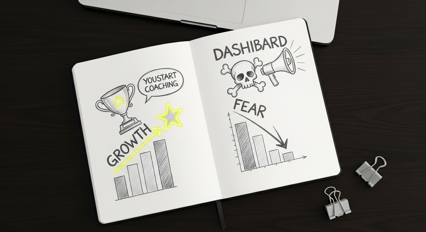 The Psychology of Public Sales Dashboards: Accountability or Public Shaming?